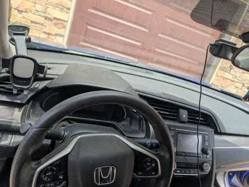Dashboard before Dash Hero interior cleaning